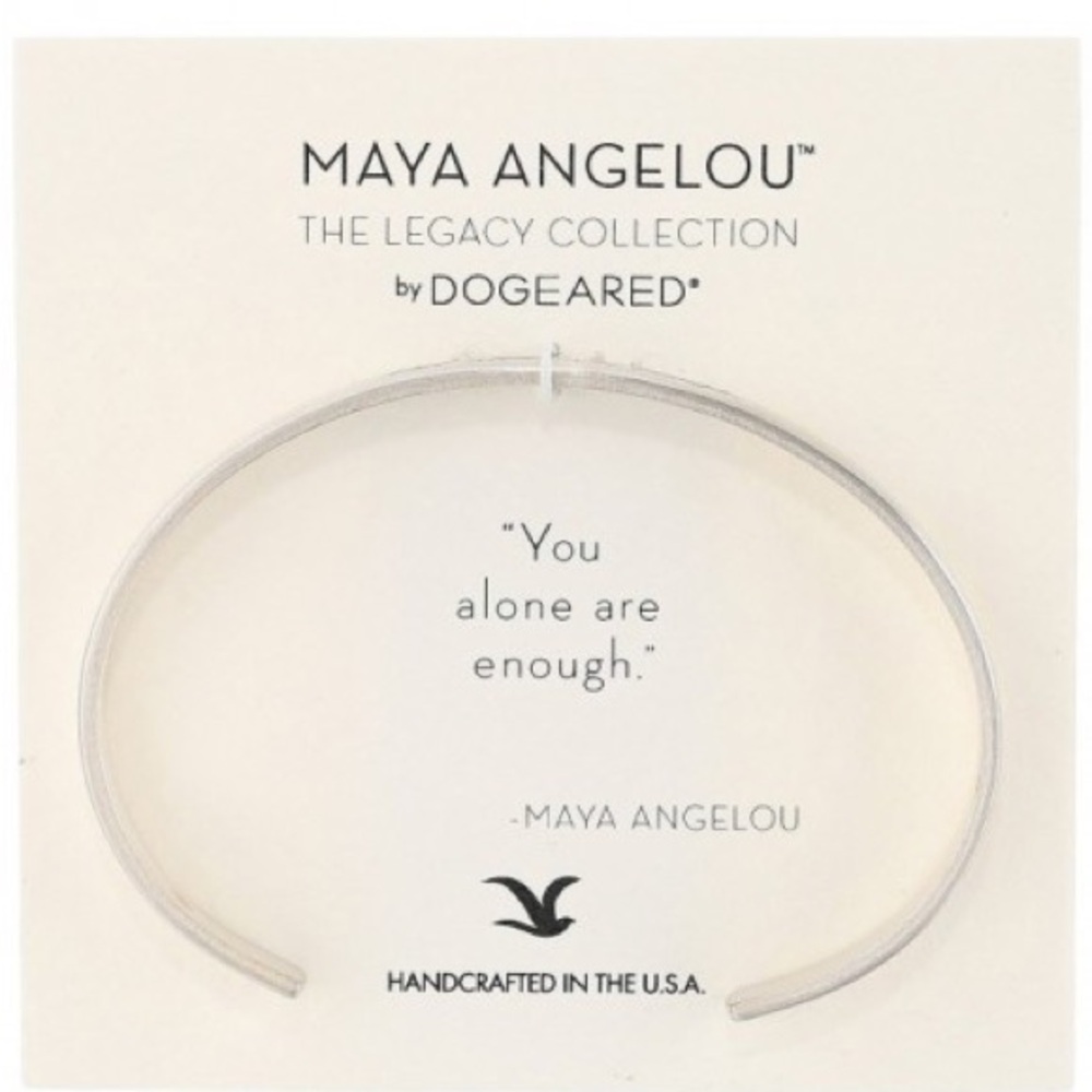 Dogeared “You Alone Are Enough” bracelet